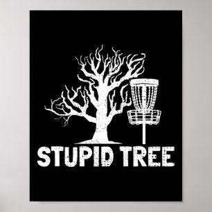 Disc Golf Dumma Träd Substantiv Ordbok Gåvor Midra Poster