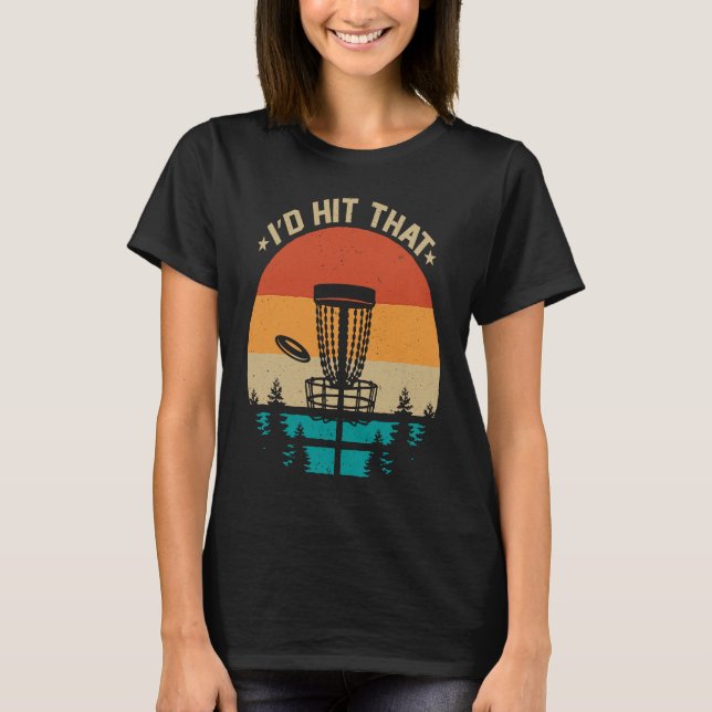 Disc Golf for Ultimate Frisbee Player  1 T Shirt (Framsida)