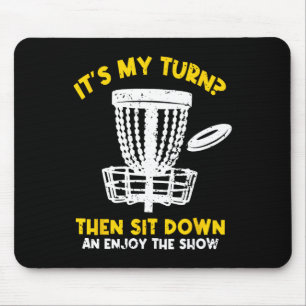 Disc Golf Frisbee Golf Rolig Disc Golf Spelare Män Musmatta