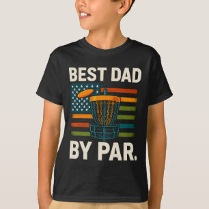 Disc Golf Frisbee Rolig Bästa Pappa Par Camo Us Fl T Shirt
