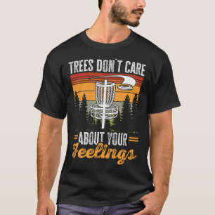 Disc Golf Frisbeegolf Träd Bryr Sig Inte Om Din T Shirt