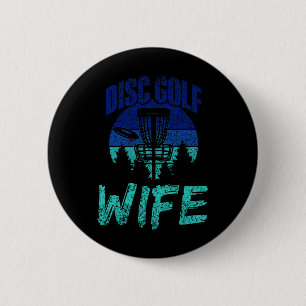 Disc Golf-fru Disc Golf-spelare Disc Golf-spelare Knapp