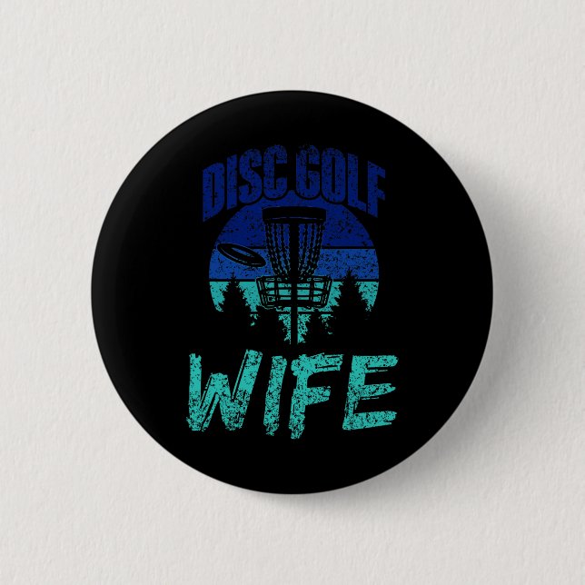 Disc Golf-fru Disc Golf-spelare Disc Golf-spelare  Knapp (Framsida)
