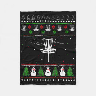 Disc Golf Fula Jultröja Pajamaspresent För  Fleecefilt