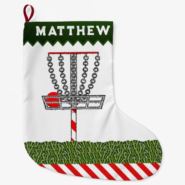 Disc Golf  Julpresent Stor Julstrumpa (Framsidan)