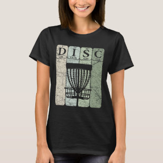 Disc Golf Periodiska Tabell Element Frolf Spelare T Shirt