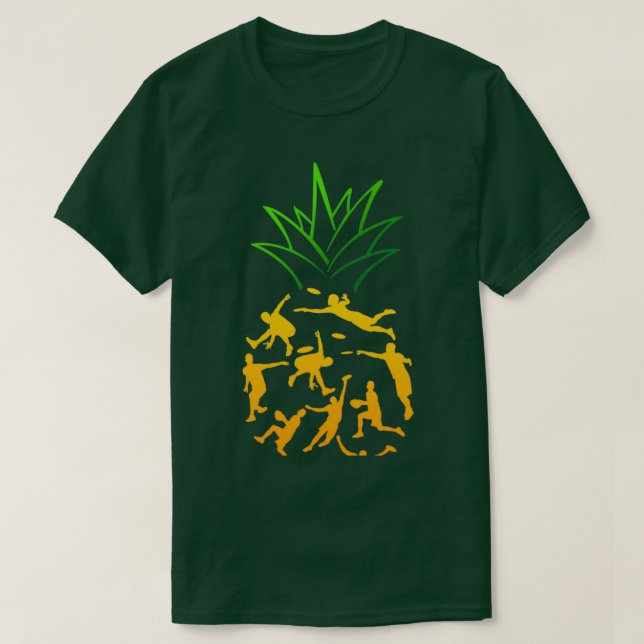 DISC GOLF PINEAPPLE T SHIRT (Design framsida)