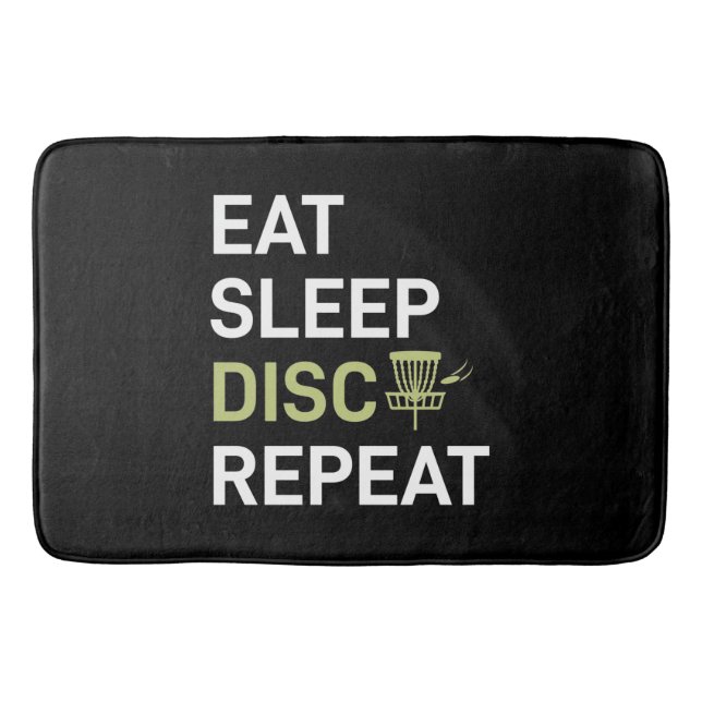 Disc Golf Player | Eat Sleep Disc Golf Repeat Badrumsmatta (Framsidan)