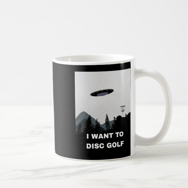 Disc Golf Ufo  Kaffemugg (Höger)