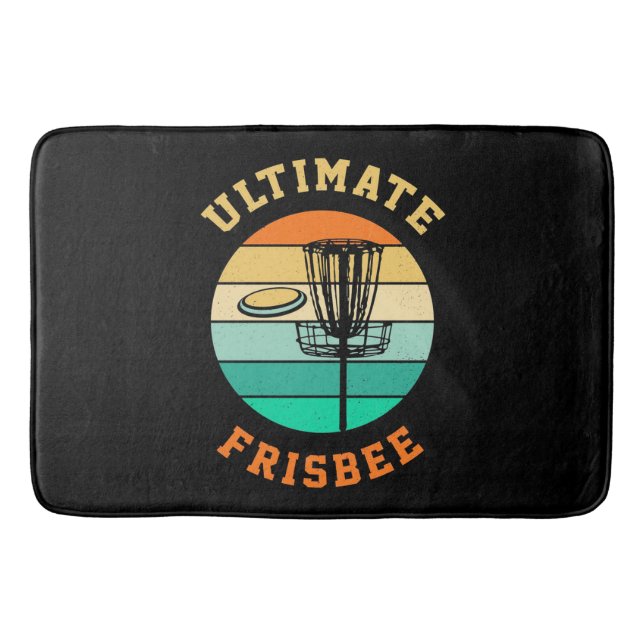 Disc Golf Ultimate Frisbee Badrumsmatta (Framsidan)