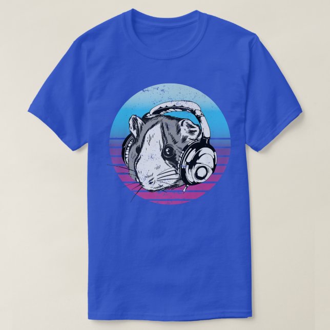 Disc Jockey Headphones I Music Festival I DJ Guine T Shirt (Design framsida)