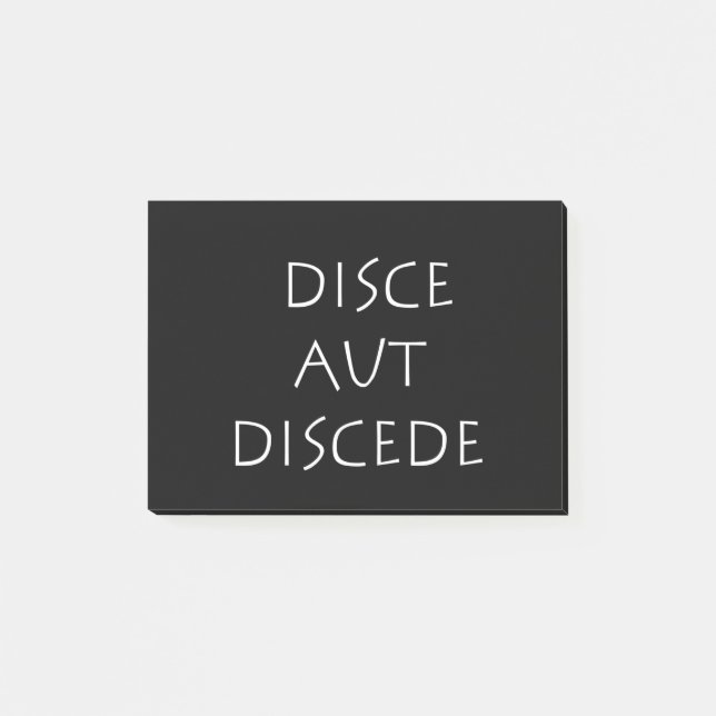 Disced av isört post-it block (Framsida)