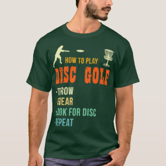 Discgo Golf Älskare Shirt Funny Disk Golf Gifts Di T Shirt