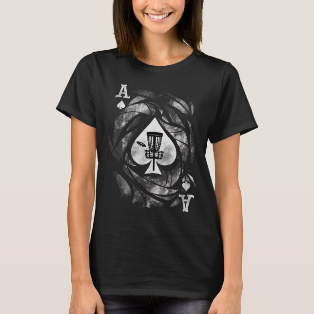 Discgolf _1  t shirt (Framsida)