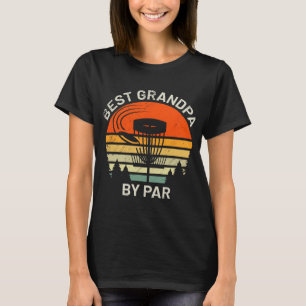 Discgolf farfar Bästa farfar av Par Frisbee T Shirt