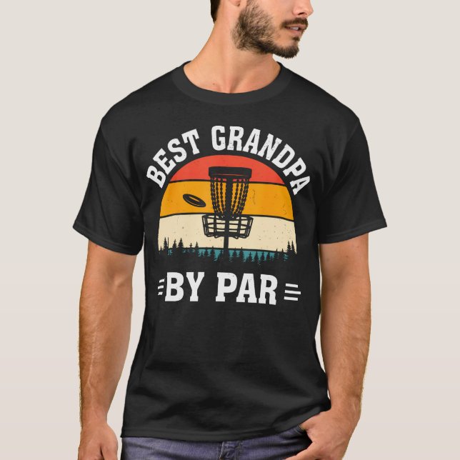 Discgolf Frisbee Golfare Discgolf Bäst T Shirt (Framsida)