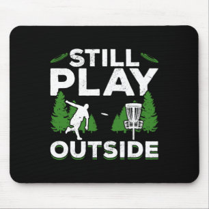 Discgolf Frisbeegolf Spelas Fortfarande Utomhus Musmatta