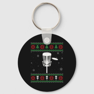 Discgolf ful jultröja pyjamas present För Nyckelring