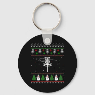 Discgolf ful jultröja pyjamas present För Nyckelring