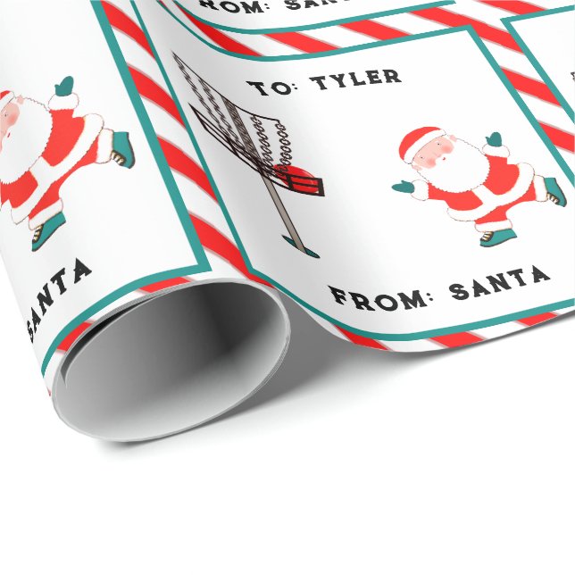 Discgolf julpresent presentpapper (Rullad Hörn)
