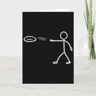 Discgolf Rolig Frisbee Frolf Män Kvinnor Barn Kort