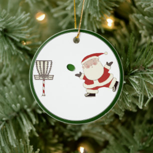 Discgolf-samlarobjekt Julgransprydnad Keramik