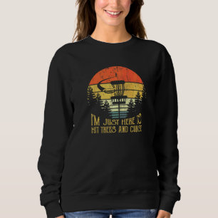 Discgolf Slå Träd Och Svär Vintage Discgolf T Shirt
