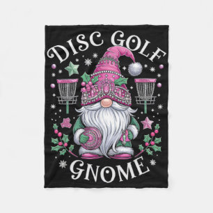 Discgolf Tomte Julstämning Kul Höjdpunkter Fleecefilt