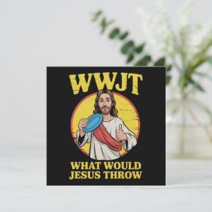 Discgolf Wwjt Vad Skulle Jesus Kasta Frisbee Inbjudningar