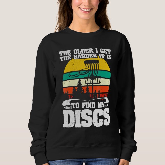Discgolfare Frisbeegolf  Discgolfvagn Frisbee T Shirt (Framsida)