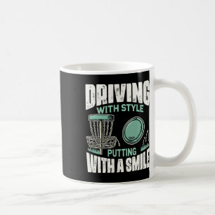 Discgolfare kör med stil Discgolf Kaffemugg