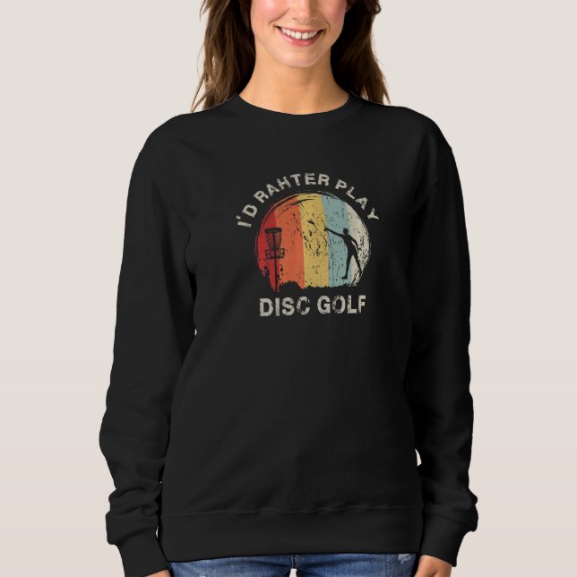 Discgolfcitat Grafik Discgolfspelare Discgolf T Shirt (Framsida)