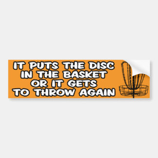 Discgolfdekal Bildekal