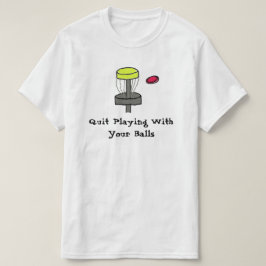 #DiscGolfen avslutade att leka med din bollskjorta Tee