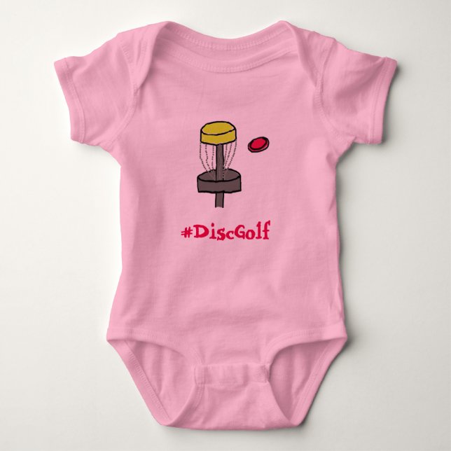 #DiscGolfflickaonsien T Shirt (Framsida)