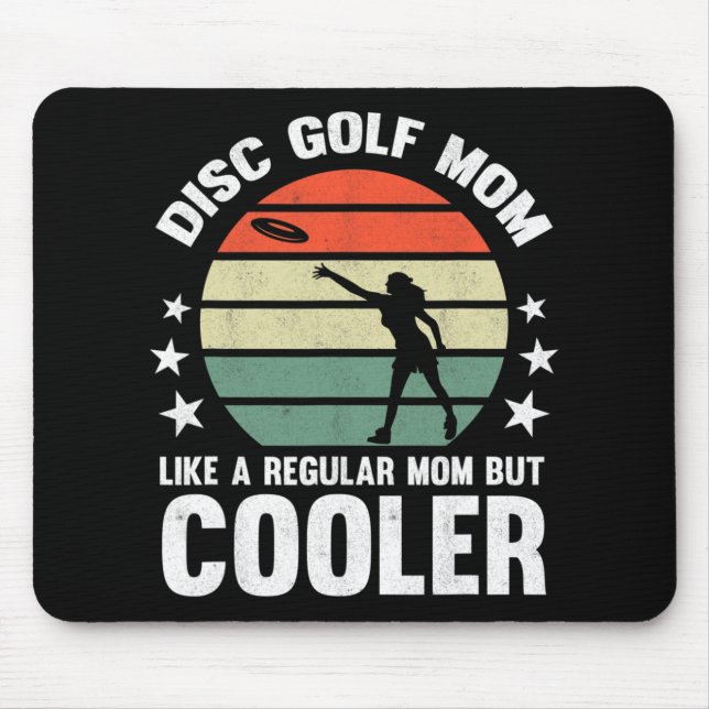 Discgolfmamma Discgolfande Mor Frisbeegolfare Kvin Musmatta (Framsidan)