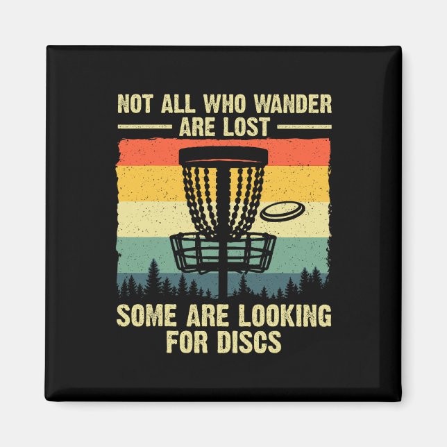 Discgolfpresent Discgolfare Prylar Och Tillbehör  Magnet (Framsidan)
