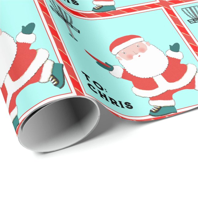Discgolfpresent Presentpapper (Rullad Hörn)