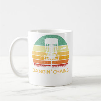 Discgolfskjorta Rolig Bangin' Kedjor Retro Golf Kaffemugg