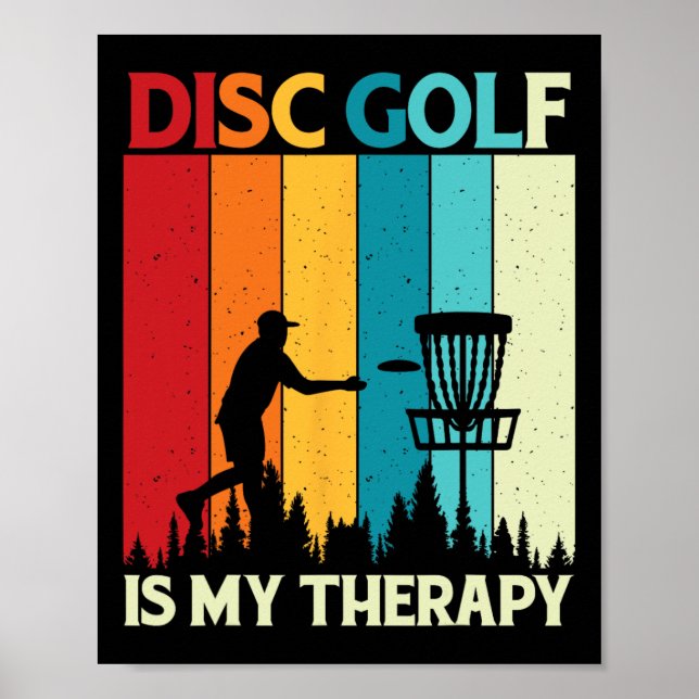Discgolfspelare _5 poster (Framsidan)
