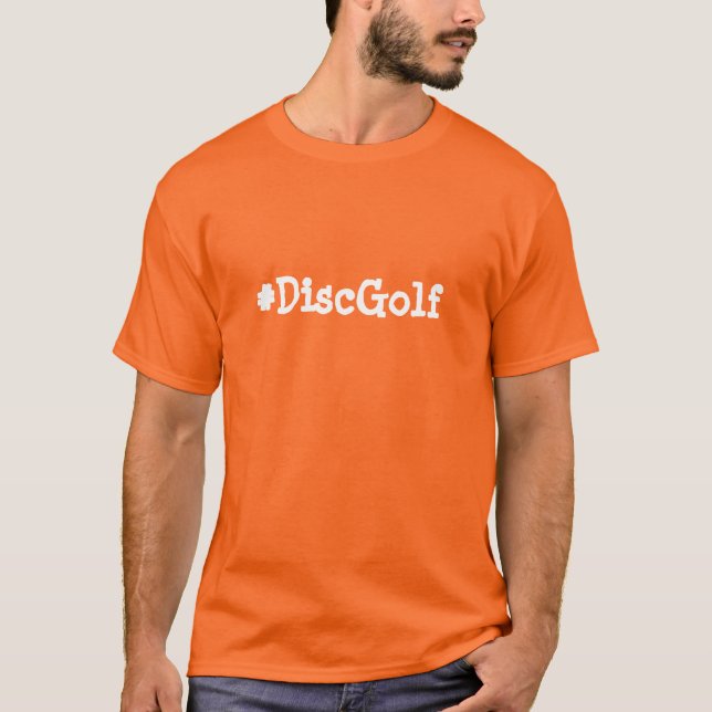 #DiscGolftien dog diskettgolfskjortan Tröja (Framsida)