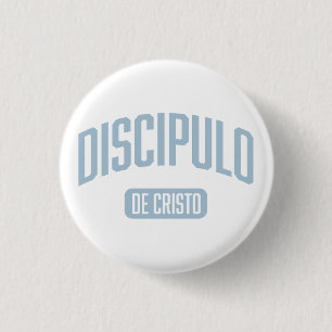 Discibel Light Blue Button Spanska Knapp