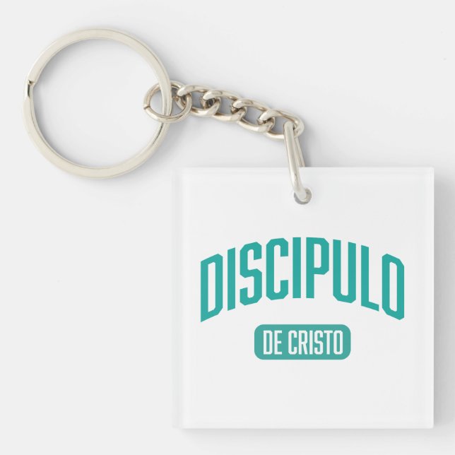 Discibel Seagreen Acrylic Keychain Spansk (Framsidan)