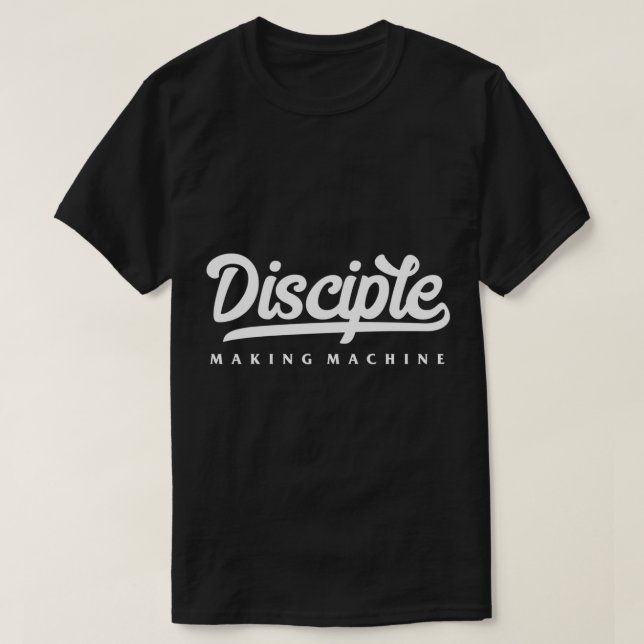 Discibel Skapar Maskin Faith Baserad Jesus Followe T Shirt (Design framsida)