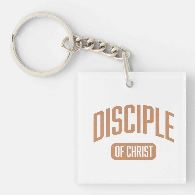 Discibel Terracotta Acrylic Keychain (Framsidan)