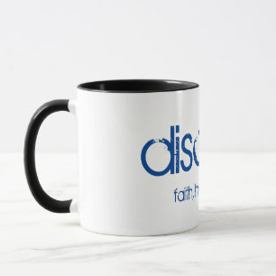Discibelt enity White Mugg Black Inside
