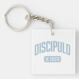 Discibelt light Blue Acrylic Keychain Spain