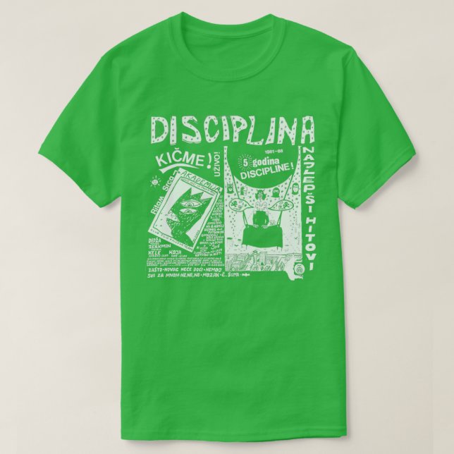 Disciplin A Kitschme T Shirt (Design framsida)