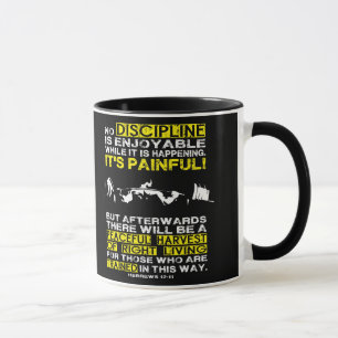 DISCIPLIN - Dold Workout Motivational Mugg
