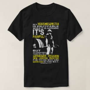 DISCIPLIN - Dold Workout Motivational T-shirt